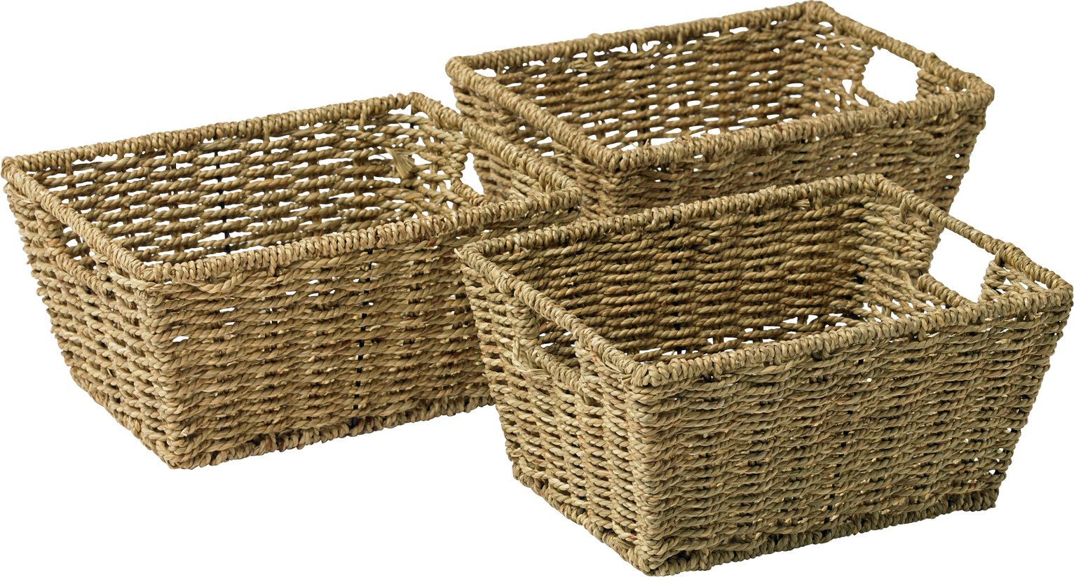 Argos Home Set of 3 Seagrass Storage Baskets Review