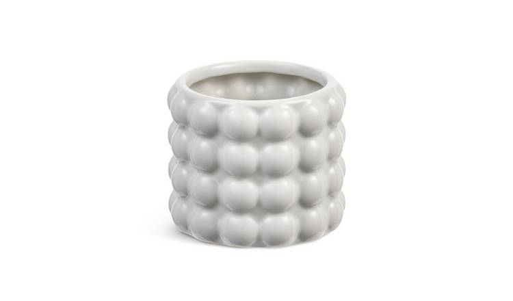 Habitat Bobble Small Planter - Grey