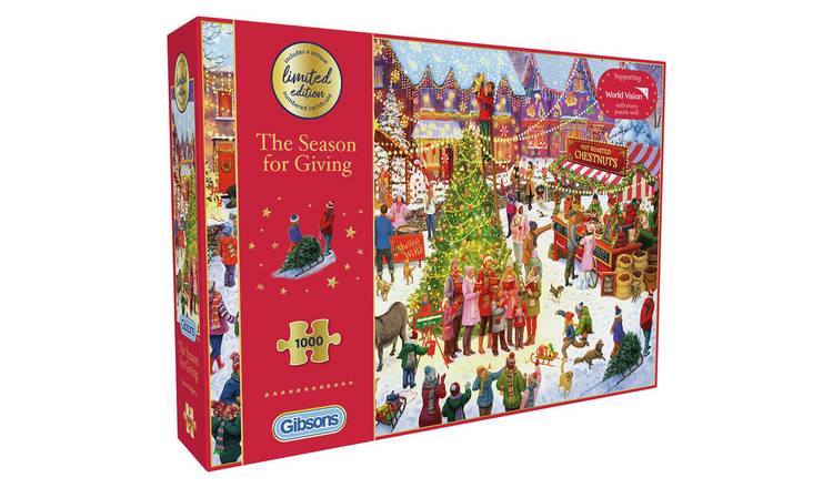 Gibsons Christmas Limited Edition 1000 Piece Jigsaw Puzzle 