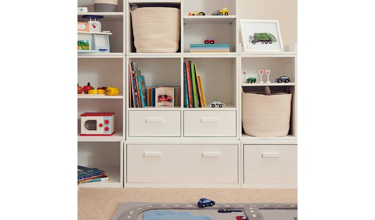 Great Little Trading Company Alba Storage Toy Box - White
