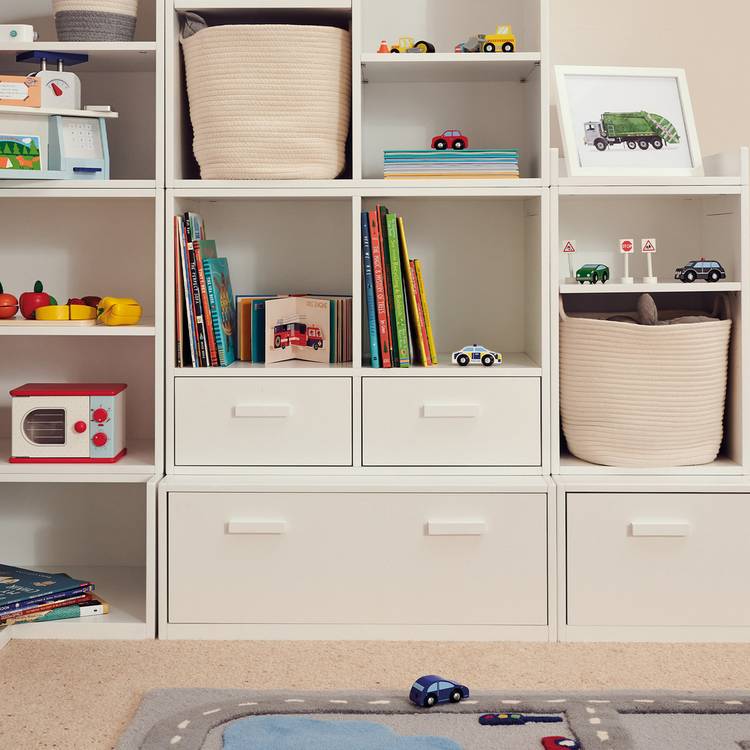 Great Little Trading Company Alba Storage Toy Box - White 0