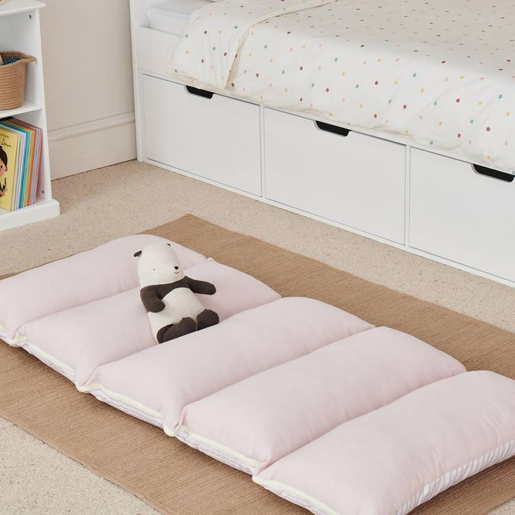 Great Little Trading Company Kids Single Bed Mattress - Pink 0