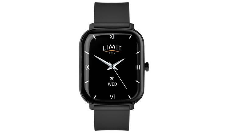 Limit Black Silicone Strap Smart Watch