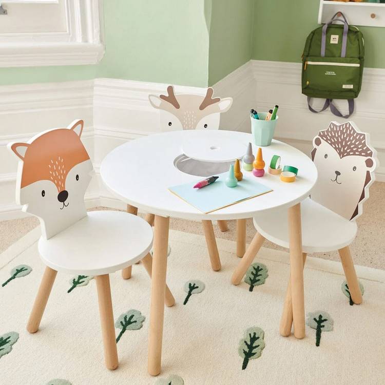 Great Little Trading Company Dandelion Toddler Table - White 0