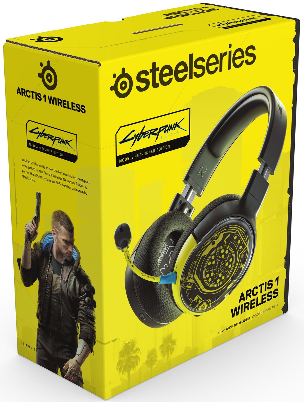 Arctis 1 Cyberpunk Edition Wireless PS4, PC, Switch Headset Review