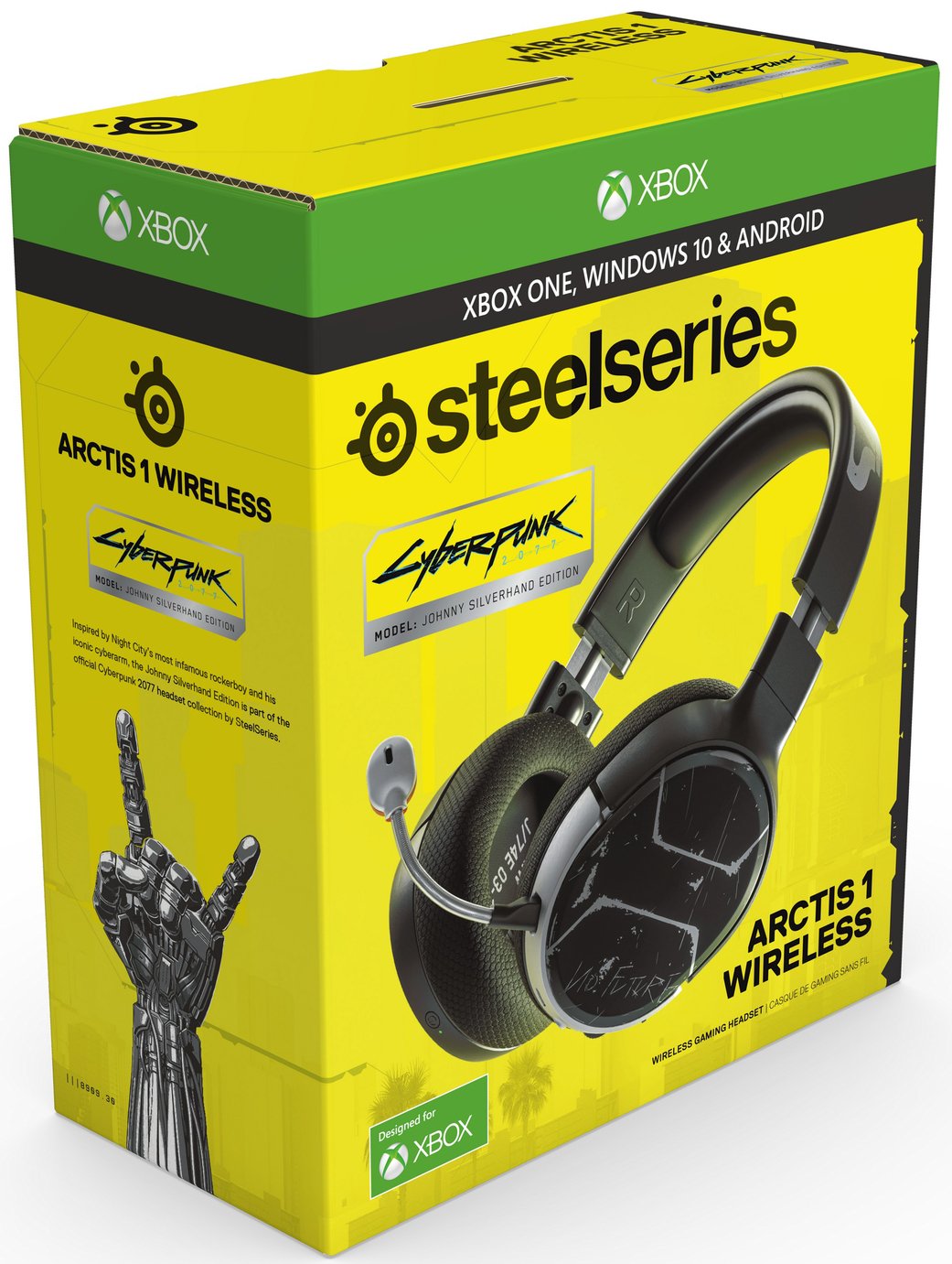 Arctis 1 Cyberpunk Wireless Xbox One PS4 PC Switch Headset Review