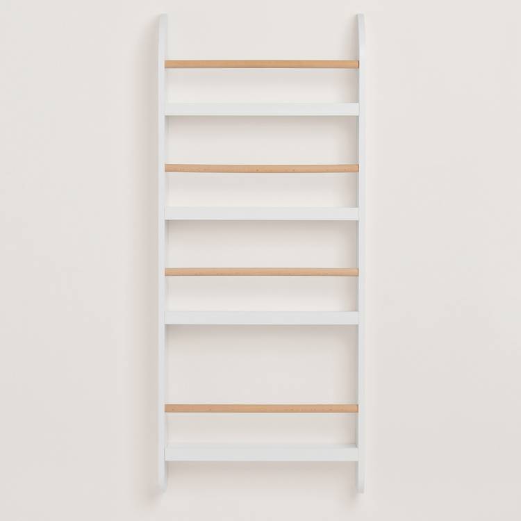 Great Little Trading Company Greenaway Narrow Bookcase White 0