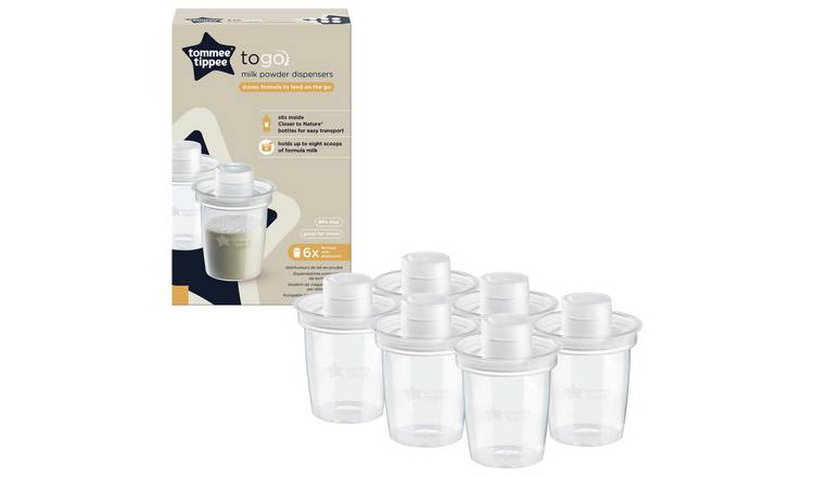 Tommee Tippee Container Milk Powder Dispensers Of 6 - Pack