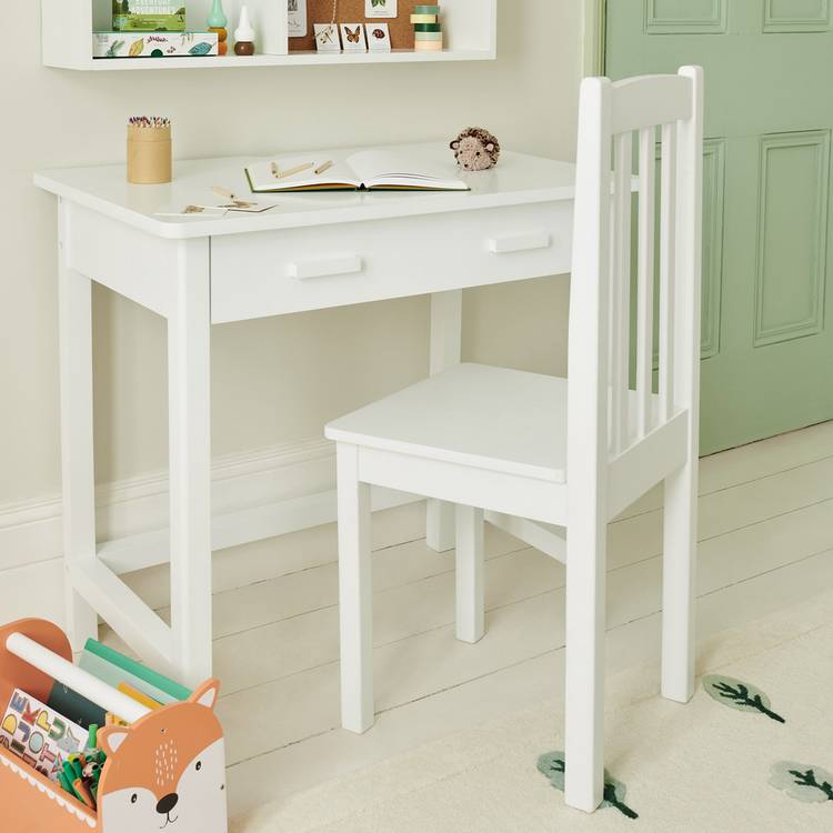 Great Little Trading Company Nelson Desk Chair - White 0