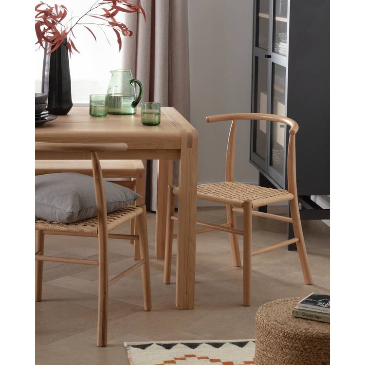 Habitat Scottie Single Dining Chair - Natural 0