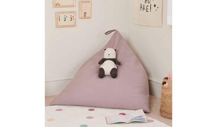 Great Little Trading Company Plain Bean Bag - Rose Pink