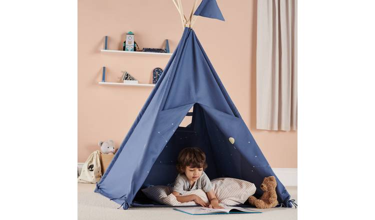 Great Little Trading Company Play Space Teepee - Blue