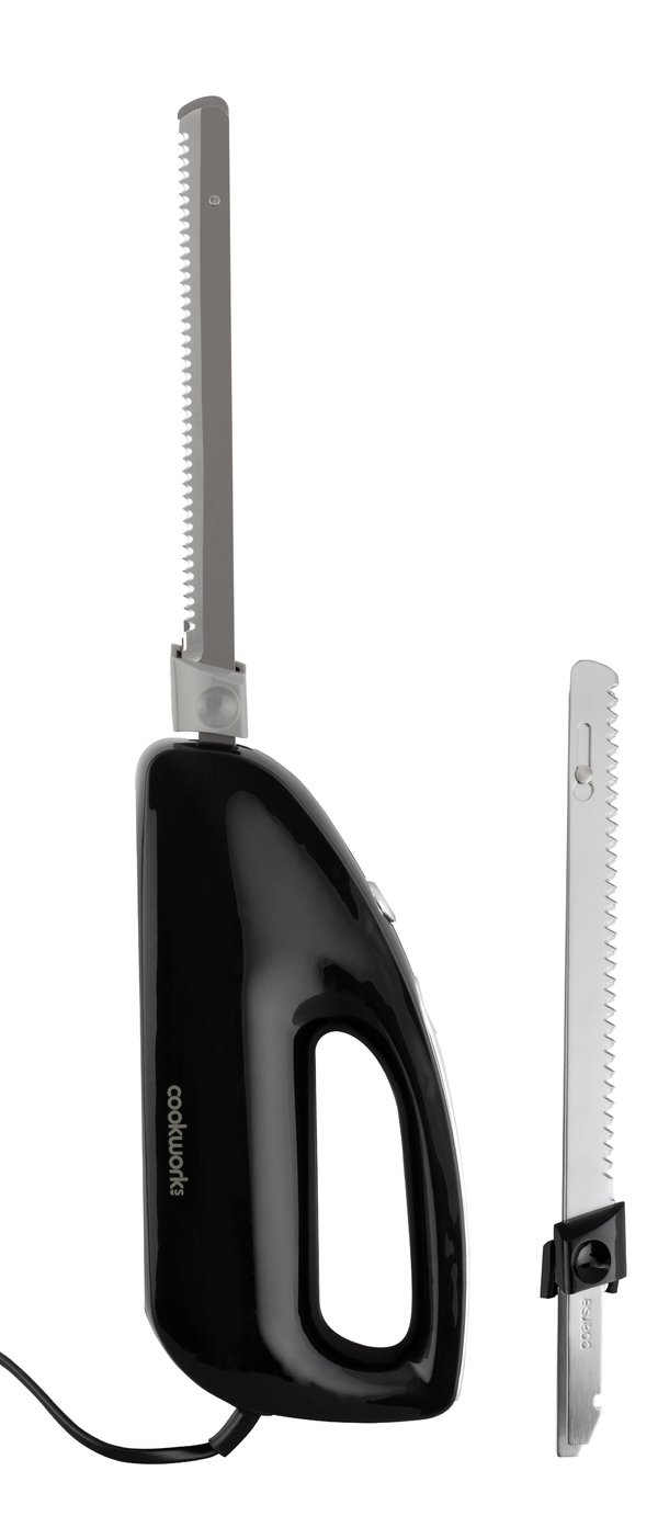 Cookworks  2 Blade Electric Knife - Black