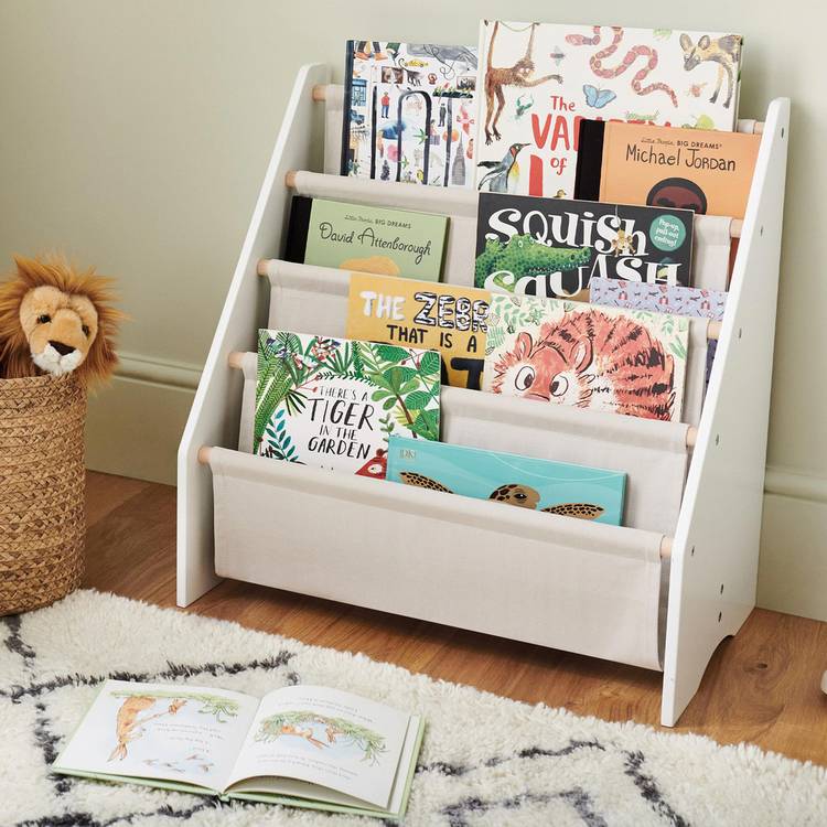 Great Little Trading Company Sling Bookcase - Natural 0