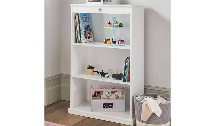 Great Little Trading Company Star Bright Bookcase - White
