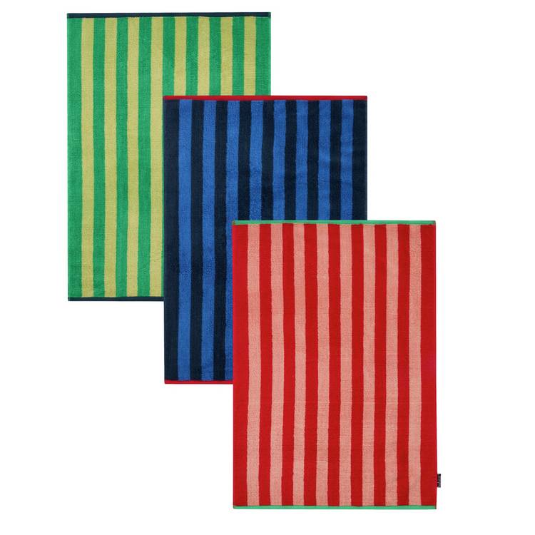 Habitat Stripe Terry Pack of 3 Tea Towels 0