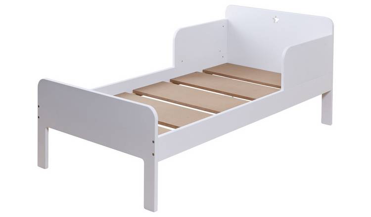 Great Little Trading Company Star Bright Toddler Bed - White