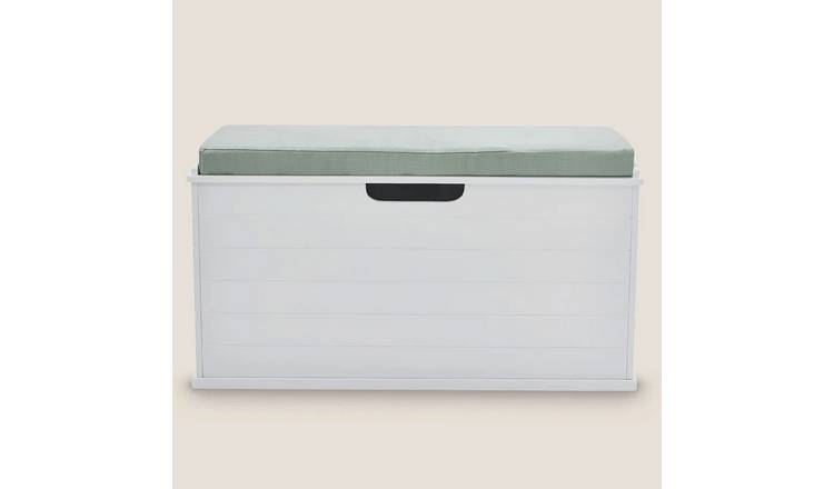Great Little Trading Company Toy Box Cushion - Mint Green