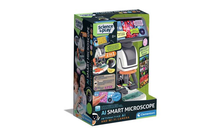 Clementoni Science And Play AI Smart Microscope