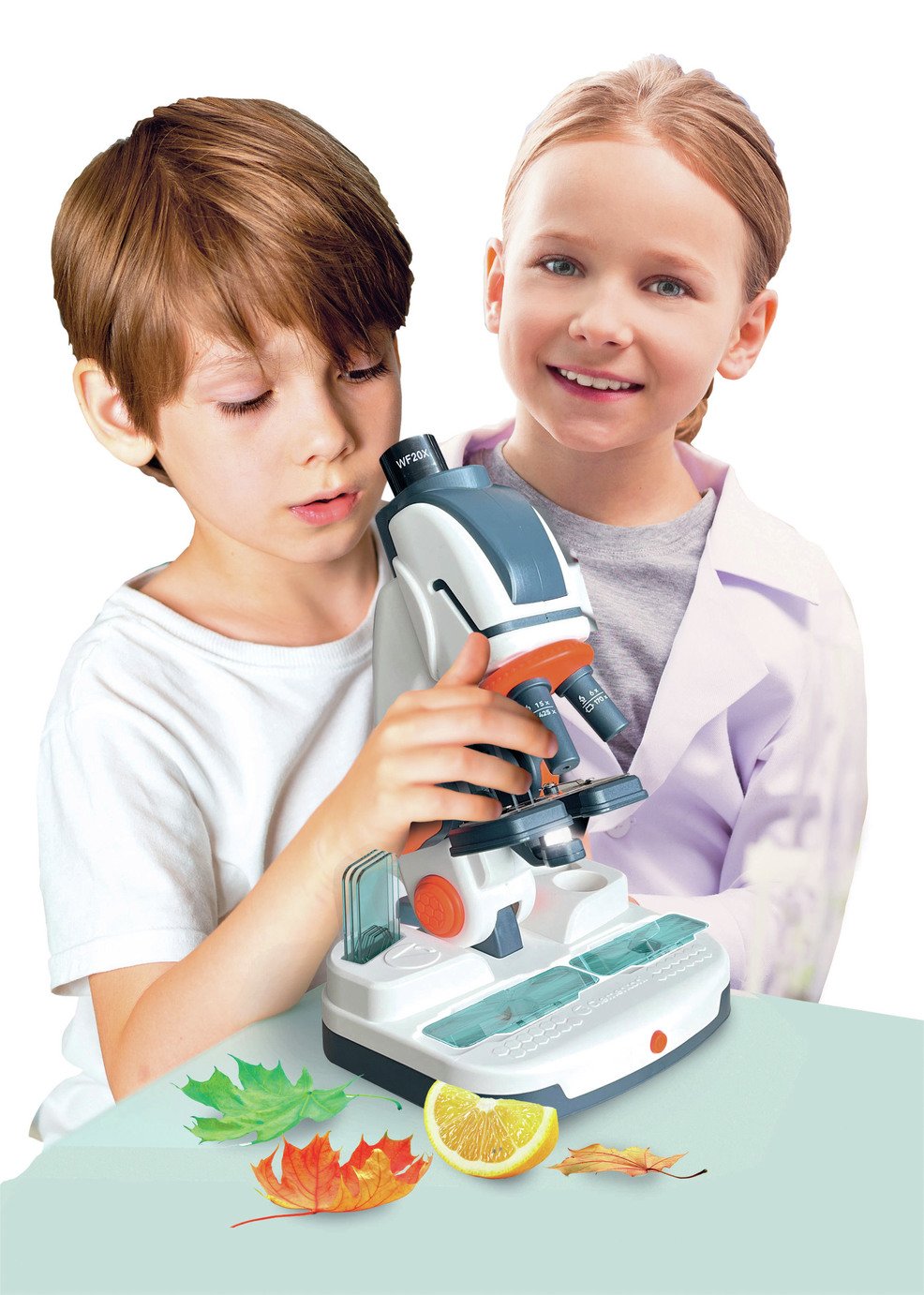 Clementoni Lab Smart Deluxe-Laboratory, Microscope optique pour enfants, expériences scientifiques, jeu scientifique 8 ans (version italienne), 19310 pas cher Clementoni Lab Smart Deluxe-Laboratory, Microscope optique pour enfants, expériences scientifiques, jeu scientifique 8 ans (version italienne), 19310 pas cher