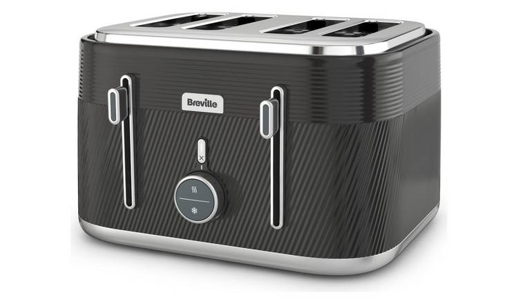 Breville VTT973 4-Slice Toaster - Black