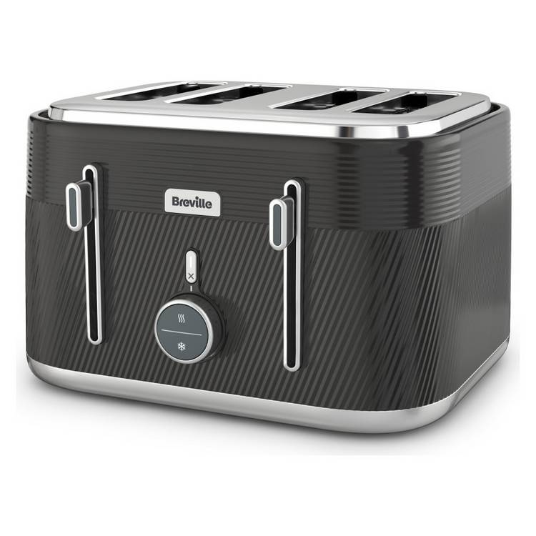Breville VTT973 4-Slice Toaster - Black 0