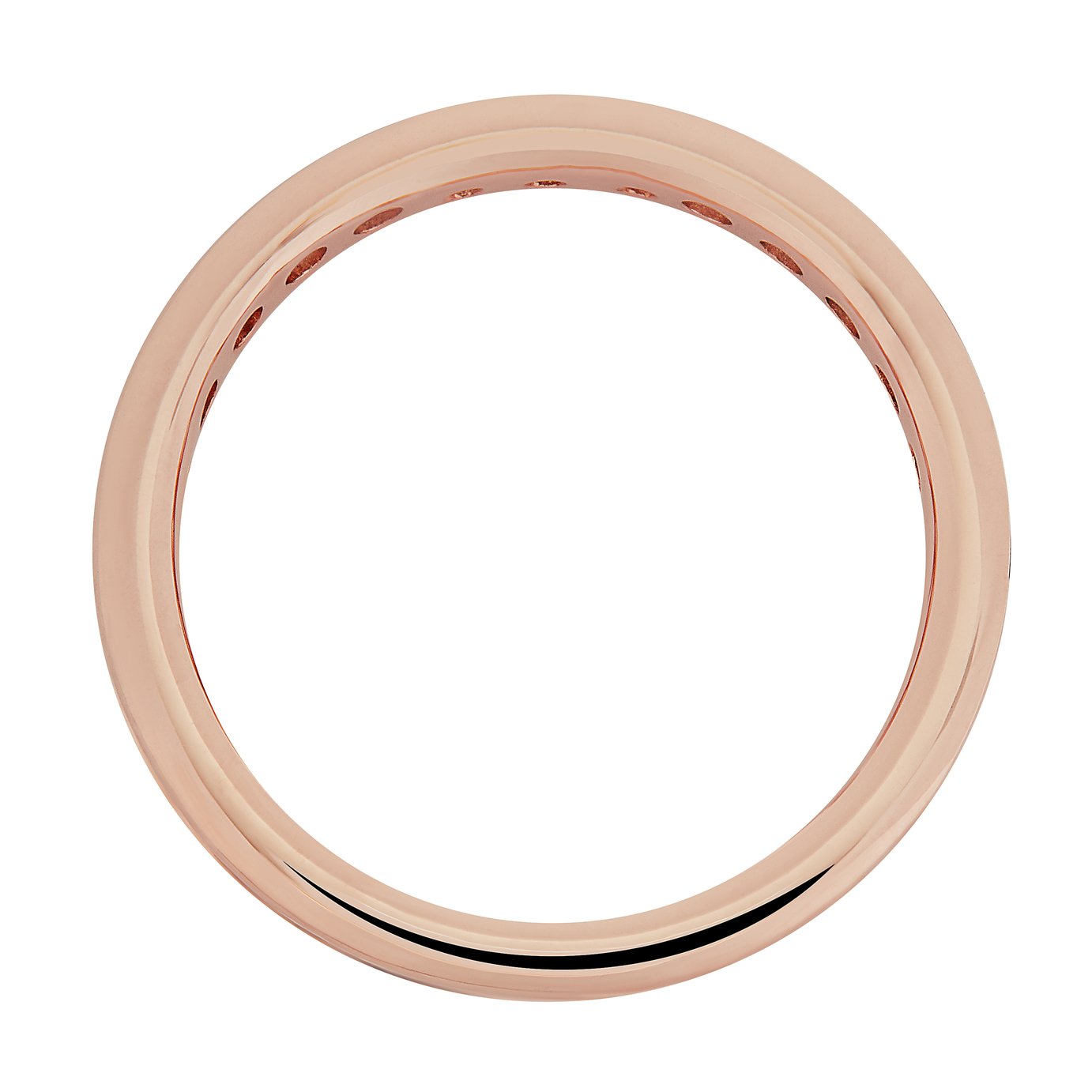 Revere 9ct Rose Gold Plated Full Eternity Ring Review