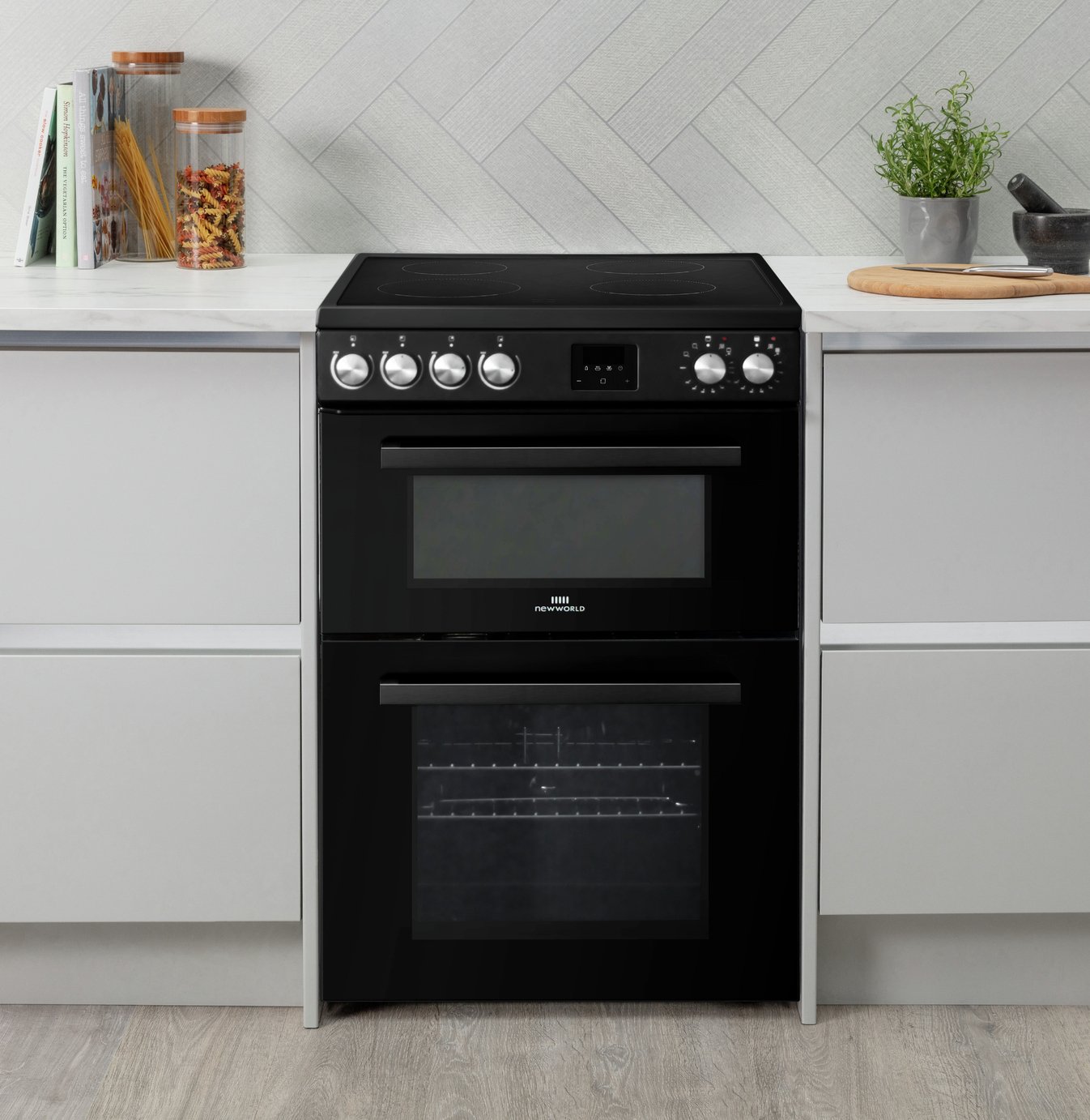 New World NWLS60DEB 60cm Double Oven Electric Cooker Review