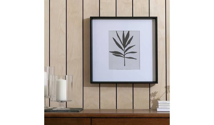 Habitat Black Wooden Picture Frame - 4x6"