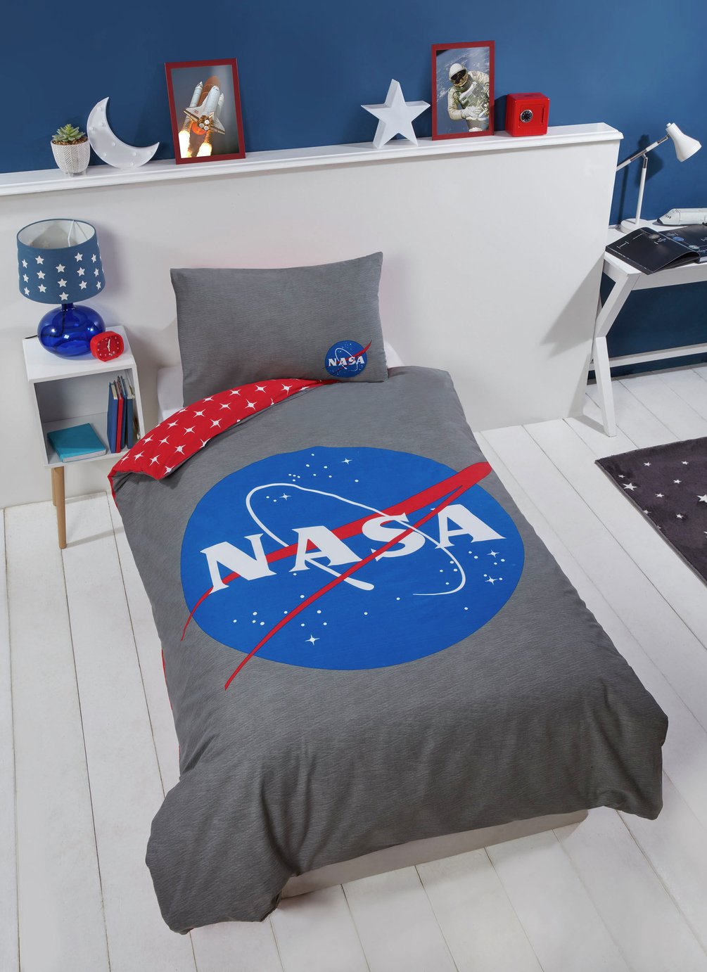 NASA Logo Grey Bedding Set review