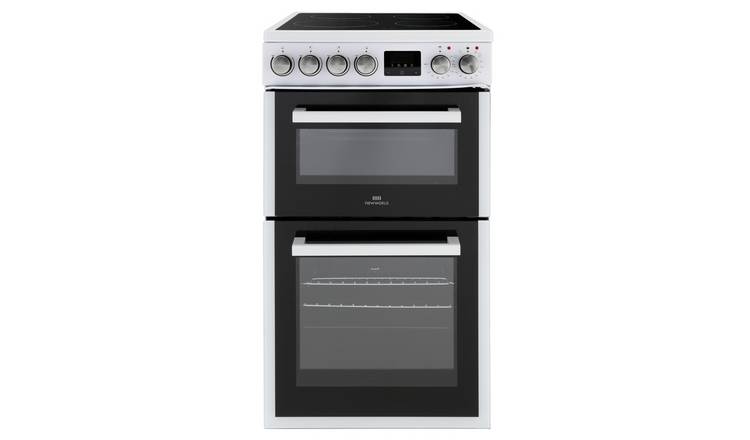 New World NWLS50TEW 50cm Twin Cavity Electric Cooker - White