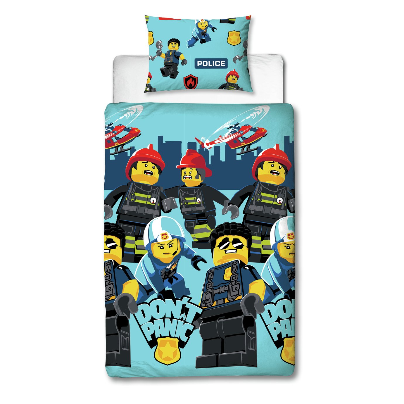 LEGO City Hello Panic Rotary Bedding Set review