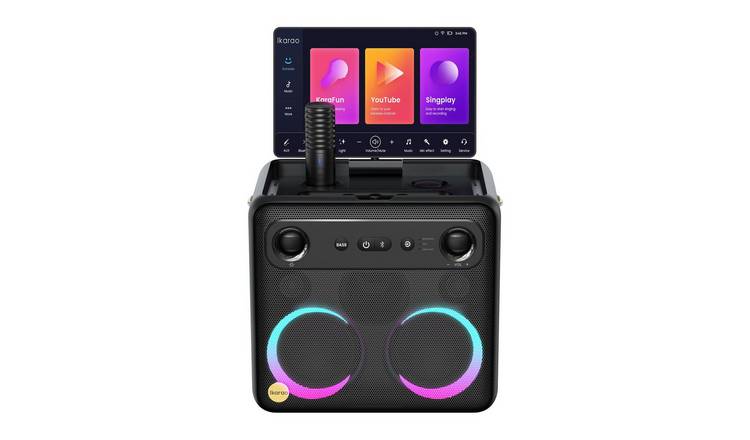 Ikarao Break X2 Smart Speaker Karaoke - Black