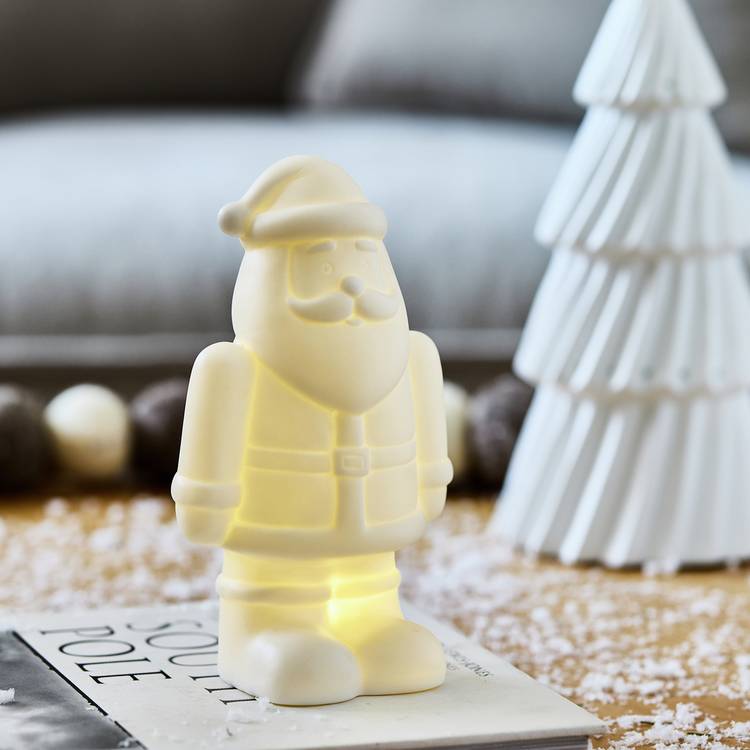 Habitat Light Up Santa Nightlight Christmas Table Decoration 0