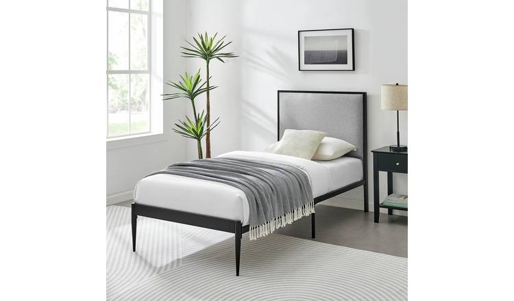 Argos Home Sadie Single Metal Bed Frame - Black