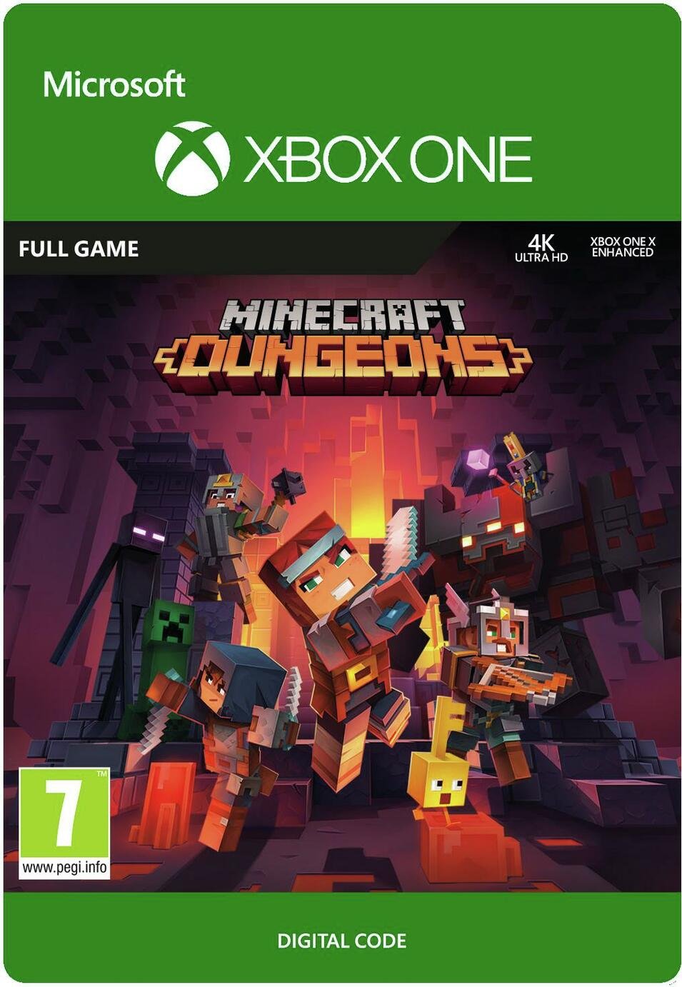 xbox minecraft digital download