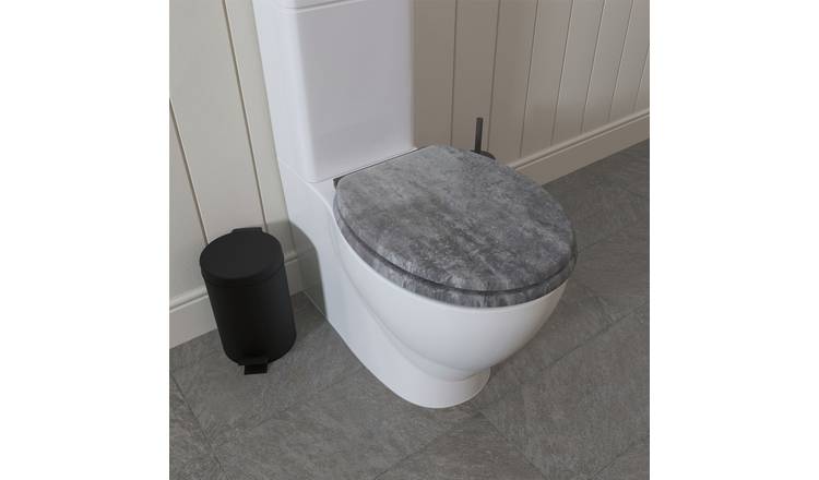 Croydex Kirkstone Slate Toilet Seat - Grey