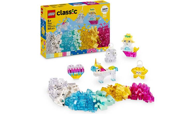 LEGO Classic Magical Transparent Box Building Toys Set 11040