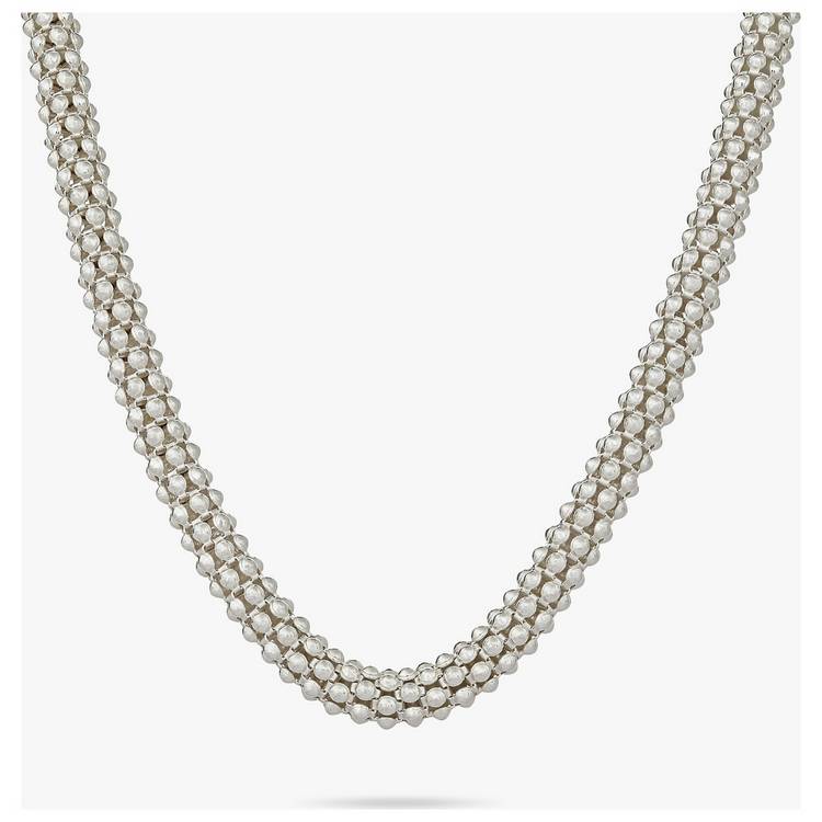 Revere Sterling Silver 18 Inch Bold Popcorn Chain 0