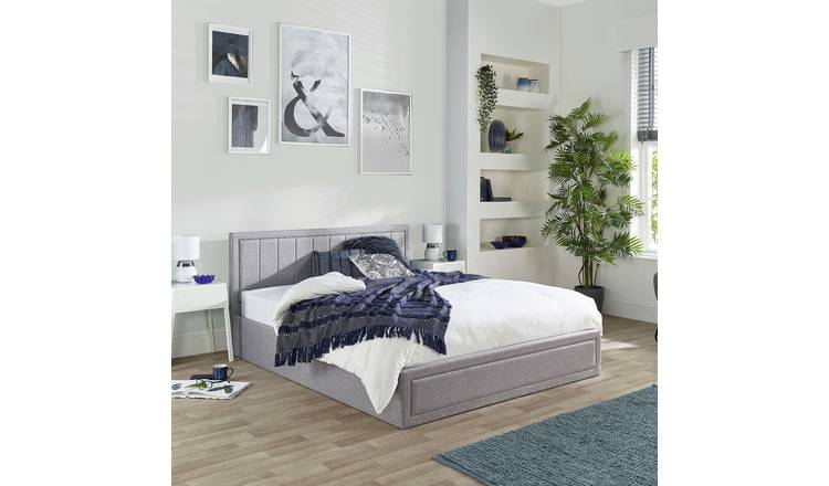 Aspire Cotswold Single End Lift Ottoman Bed - Grey