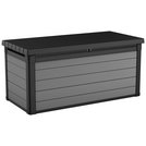 Buy Keter Premier 570L Storage Box - Grey | Garden storage boxes and ...