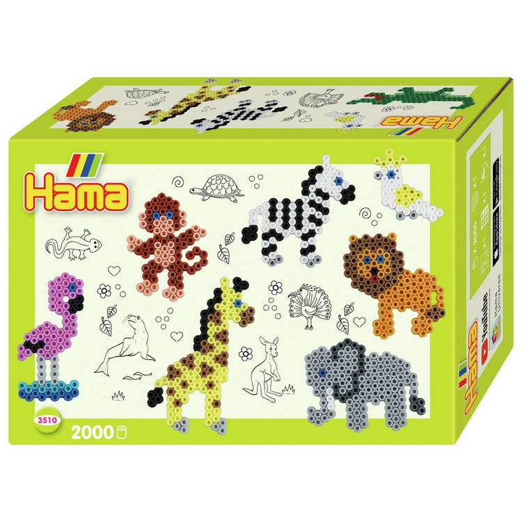 Hama Beads Zoo Small World Set 0