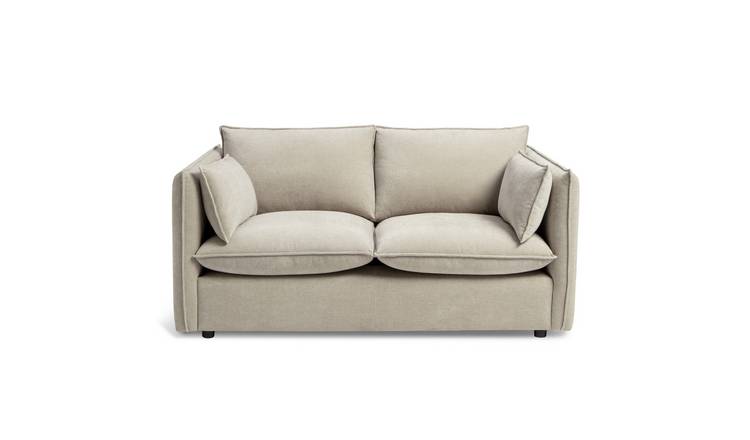 Habitat Willow Fabric 2 Seater Sofa - Natural
