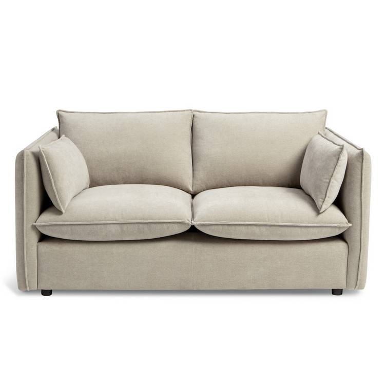 Habitat Willow Fabric 2 Seater Sofa - Natural 0