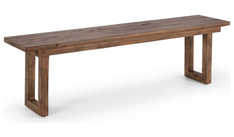 Julian Bowen Woburn Pine Dining Bench - Brown