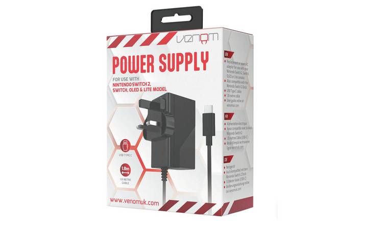 Venom Nintendo Switch 2 Mains AC Power Supply