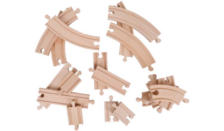 Chad Valley Wooden Train Extension Pack 20 