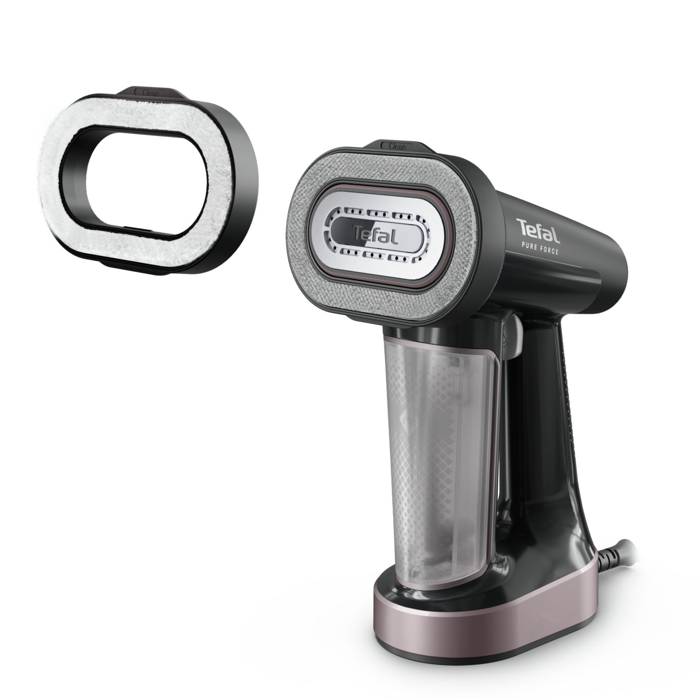 Tefal DT8765G0 Pure Force Garment Steamer - Black