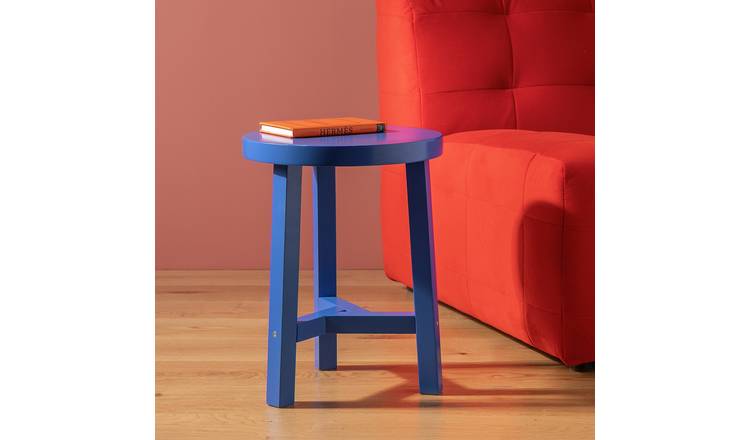 Habitat Malti Side Table - Blue