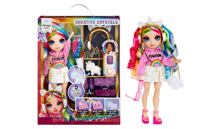 Rainbow High Creative Crystals Amaya Fashion Doll Playset
